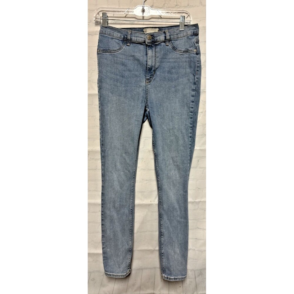 We The Free High-Rise Women's Skinny  Blue Jeans Size 31x28 By Free People